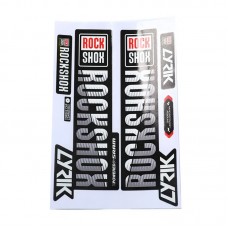 Наклейка RockShox на вилку велосипеда, сірий (241-gy)