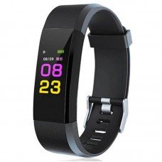 Фитнес браслет Smart Band ID115 черный (ID115-black)