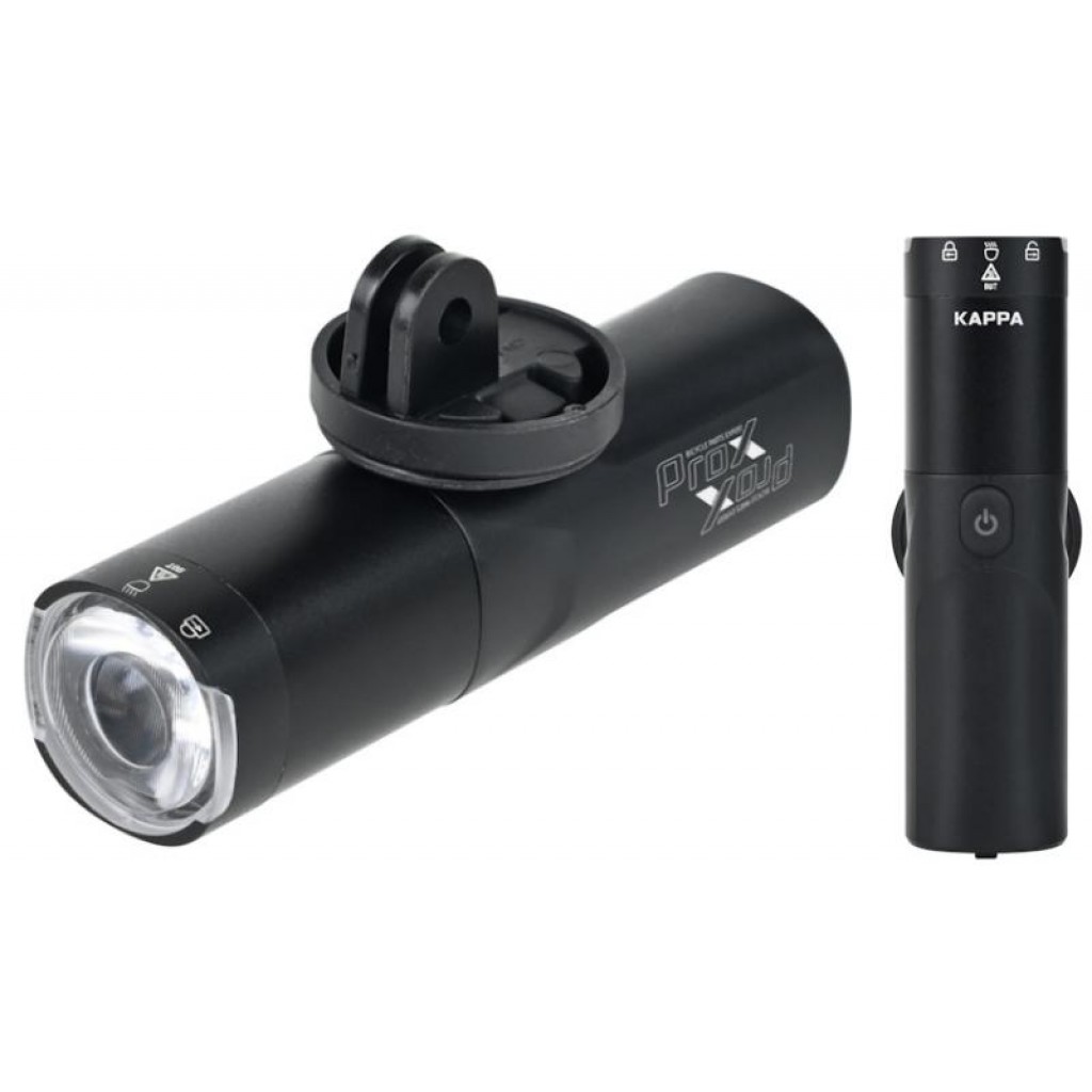 Фара передня ProX Kappa 800Lm + ARA I 50Lm USB-c чорний (A-O-B-P-0508) Фара передня ProX Kappa 800Lm + ARA I 50Lm USB-c чорний (A-O-B-P-0508)