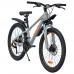 Велосипед AL 24" Spark PLEASURE  рама 12" сірий з помаранчевим (222943)