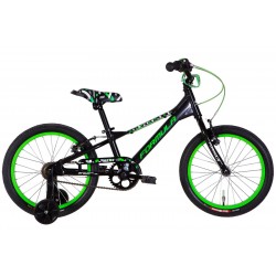 Велосипед AL 18" Formula Slim  рама 9" чорний з зеленим (OPS-FRK-18-132)