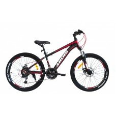 Велосипед Ardis 24" MTB AL "COLT" чорний / червоний (0495)