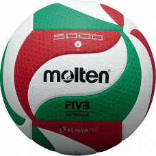 Волейбольний м'яч Molten V5M5000 Volleybal білий/зелений (51169) Волейбольний м'яч Molten V5M5000 Volleybal білий/зелений (51169)