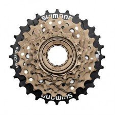 Трещітка Shimano MF-TZ500 6sp, коричневий (MF-TZ500-6)