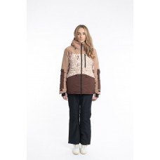 Куртка лыжная жіноча Just Play коричневий (B2410-brown)