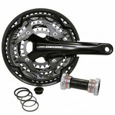 Шатун + каретка Shimano FC-T611 Deore Hollowtech II 48T (FC-T611) Шатун + каретка Shimano FC-T611 Deore Hollowtech II 48T (FC-T611)