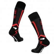 Шкарпетки лижні Radical Pro Series Чорний/червоний (Pro-series-red)