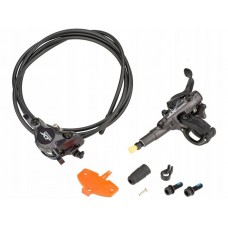 Гальма гідравлічні Shimano Deore XT BL-T8100+BR-M8100 1700 мм чорно-графітовий (7727)