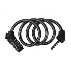 Замок кодовий EsLNF Anti-Theft 12 х 120 мм. чорний (G611-bl)