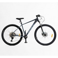 Велосипед AL 29" Corso Apex  рама 19" 12 шв. сірий (176558)