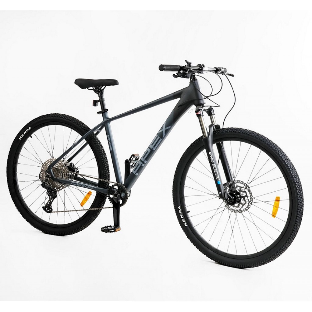 Велосипед AL 29" Corso Apex рама 19" 12 шв. сірий (176558) Велосипед AL 29" Corso Apex рама 19" 12 шв. сірий (176558)