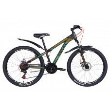 Велосипед ST 26" Discovery TREK DD рама 13" чорний / помаранчевий (OPS-DIS-26-389)