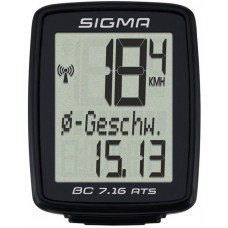 Велокомп'ютер Sigma Sport BC 7.16 ATS безпровідний (LIS717)