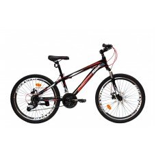 Велосипед Crossride 24" SKYLINE, чорний (02391)