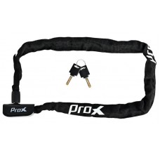 Замок ProX Armor 722 на ключ, ланцюговий 4 х 1000 мм. чорний (A-Z-0398)