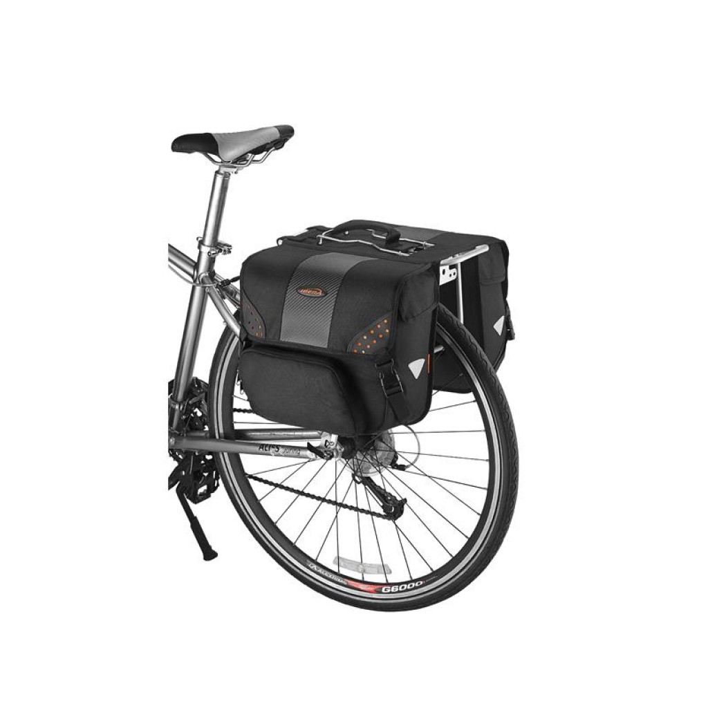 Велосумка на багажник Ibera Panniers IB-BA16 28л. Pakrak (SAI116) Велосумка на багажник Ibera Panniers IB-BA16 28л. Pakrak (SAI116)