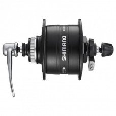 Динамо втулка Shimano DH-3D37-QR Centerlock, 6V / 3W, 36 шприх, чорний (DH-3D37)