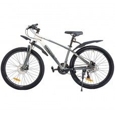 Велосипед AL 26" Spark Pleasure, рама 15" сірий з білим (222950)