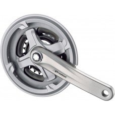 Шатуни Prowheel TA-CN68, L-170мм, 42Т, чорний / сріблястий (TA-CN68-silvery)