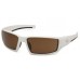 Велоокуляри Venture Gear Pagosa White (bronze) Anti-Fog  коричневі в білій оправі (3ПАГО-Б50)