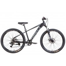 Велосипед AL 26" FORMULA ZEPHYR AM 3.0 DD рама 14" темно-сріблястий / чорний (OPS-FR-26-590)