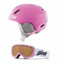 Горнолыжный шлем Giro Launch + маска Giro Chico розовый (launch-pink)