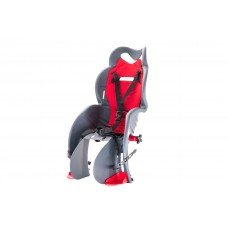 Велокрісло дитяче HTP Sanbas на багажник, до 22кг сірий (F-004)