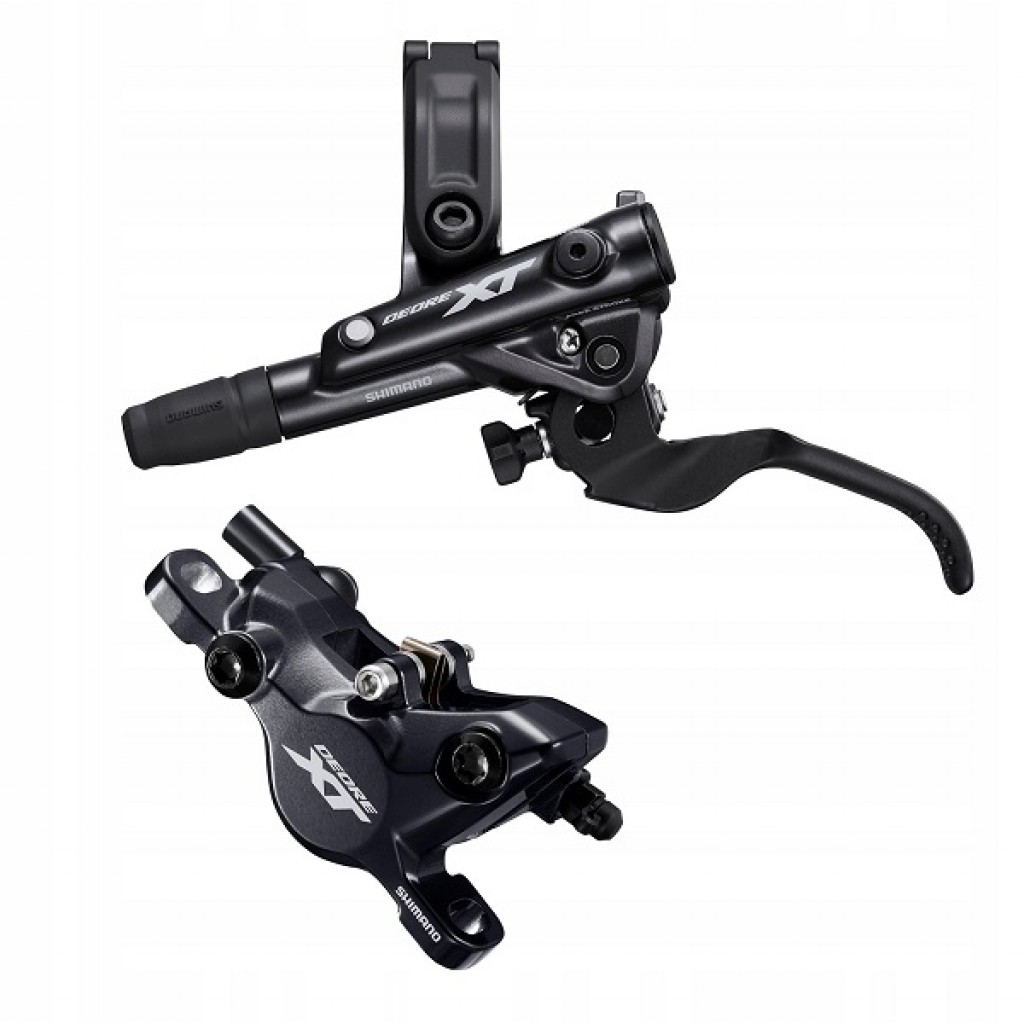 Тормоз SHIMANO DEORE XT BR-M8100/BL-M8100, передний 1000 мм, черный (7773) Тормоз SHIMANO DEORE XT BR-M8100/BL-M8100, передний 1000 мм, черный (7773)