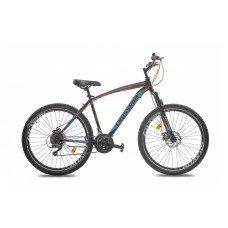 Велосипед 27,5" ST, Crossride "MADMAN" рама 17.5" чорний / синій (0184)