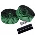 Обмотка на руль EsLNF Anti-slip Soft, силікон, пара, зелений (BT85-green)
