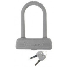 Замок M-Wave U-LOCK B 189 под ключ серый (A-Z-0166)