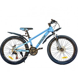 Велосипед ST 24" Spark Joy, рама 12" блакитний (222966)