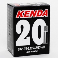 Камера велосипедна Kenda 20x1.75/2,125 AV 40mm (O-D-0014)