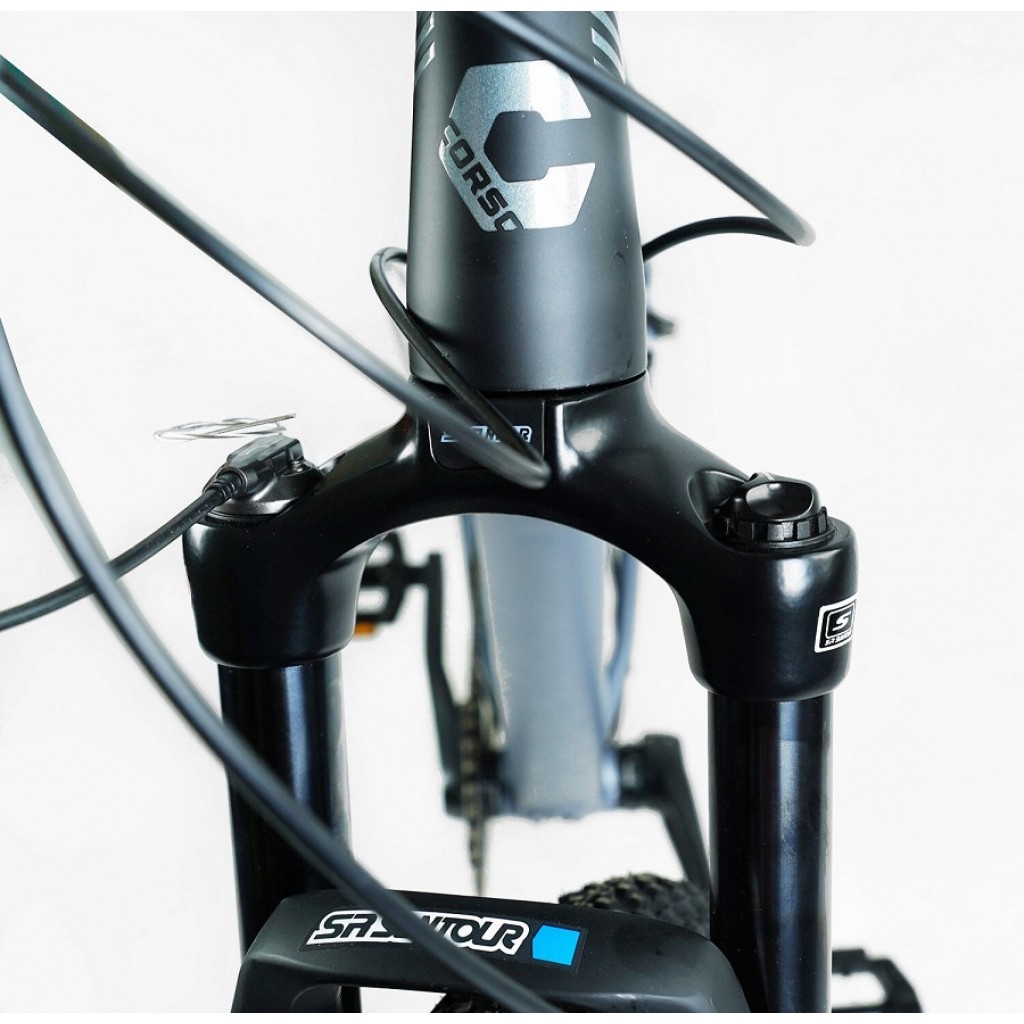 Велосипед AL 29" Corso Apex рама 21" 12 шв. сіро-синій (154710) Велосипед AL 29" Corso Apex рама 21" 12 шв. сіро-синій (154710)