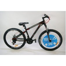 Велосипед ST 26" Discovery TREK DD рама 13" чорний / червоний (OPS-DIS-26-397)