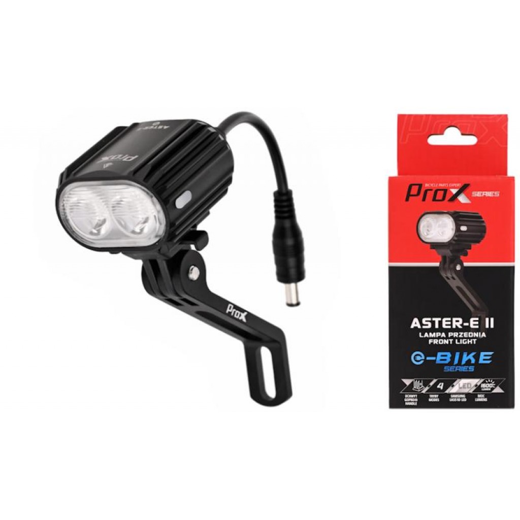 Фара передня ProX Aster II E-BIKE DC 5-15V (A-O-B-P-0472) Фара передня ProX Aster II E-BIKE DC 5-15V (A-O-B-P-0472)