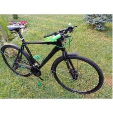 Велосипед 28" Rex ALU чорний/зелений (bk-03)