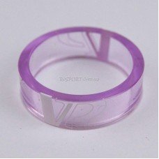 Кольца на рульову колонку  1-1/8" 10 mm фіолетовий (C-ST-0039)