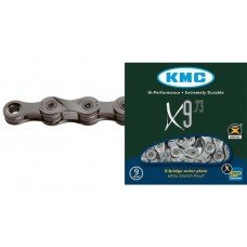 Ланцюг KMC X9-73 116 ланок 1/2"x11/128", сірий (C-UN-L-0084)